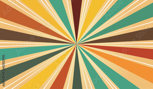 retro colours lines design vector art background seamless pattern and wallpaper,  abstract colorful background, abstract background with rainbow