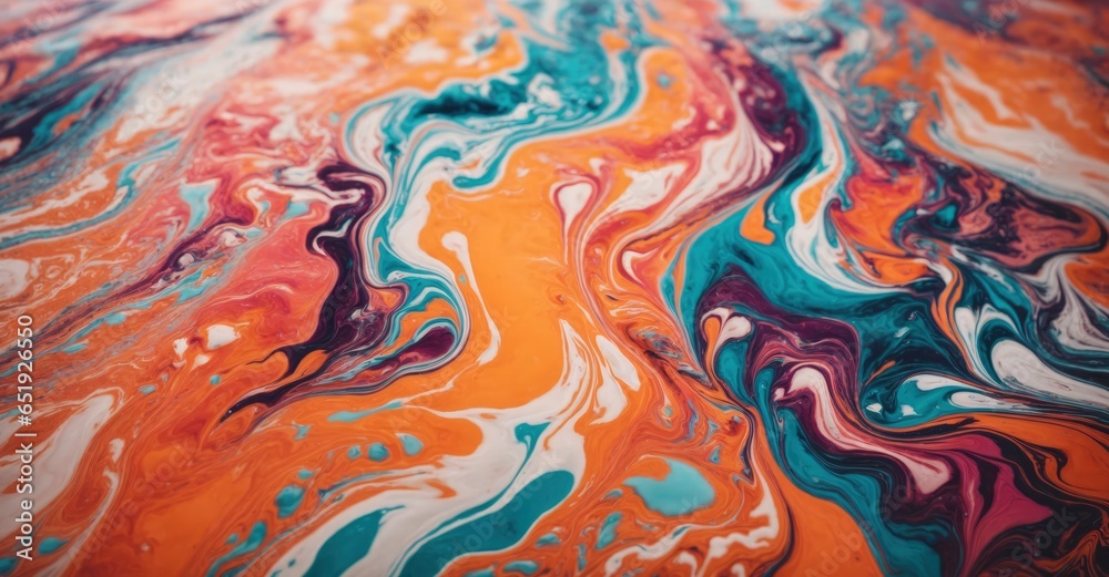 Liquid marbling paint texture background fluid painting abstract texture intensive color mix wallpaper