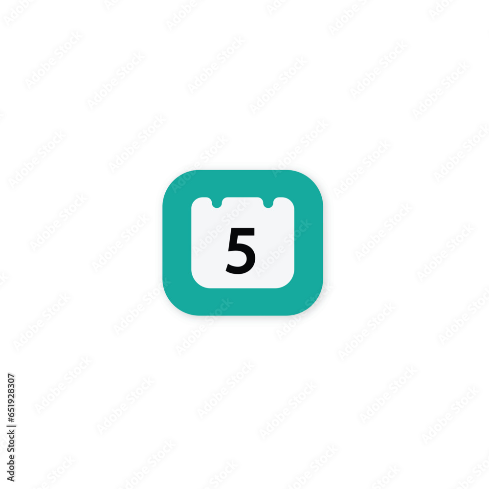 Calendar 5 icon vector for web and mobile app.sign and symbol. Schedule icon symbol Calendar 5 icon vector for web and mobile app.sign and symbol. Schedule icon symbol