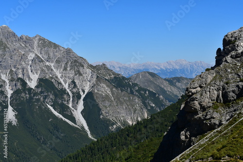 Schöne Landschaft im Stubaital in Tirol
