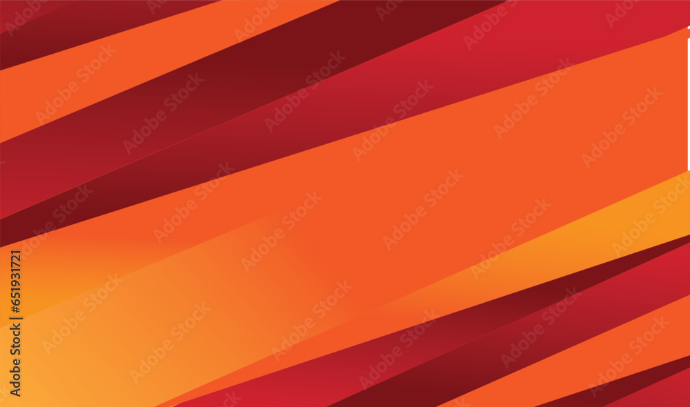  Dark modern bright geometric. abstract red and yellow background. wide horizontal banner with orange lines.
