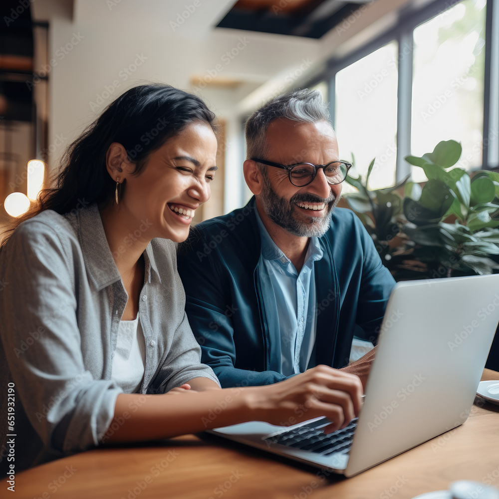 Obraz premium Teamwork in a Company