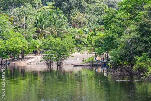 Lago do Cunia e porto velho Rondonia Brasil Floresta amazoniaca 