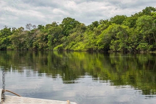 Lago do Cunia e porto velho Rondonia Brasil Floresta amazoniaca 