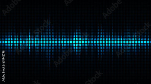 Sound wave background. Wave of musical soundtrack