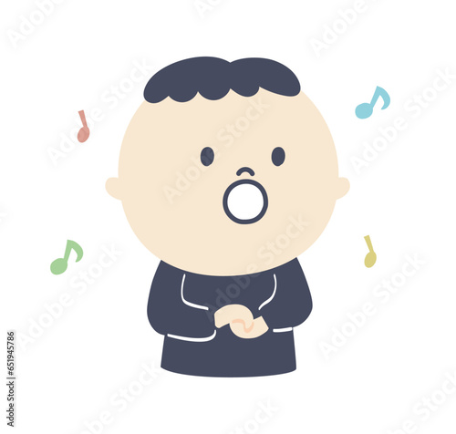 singing boy