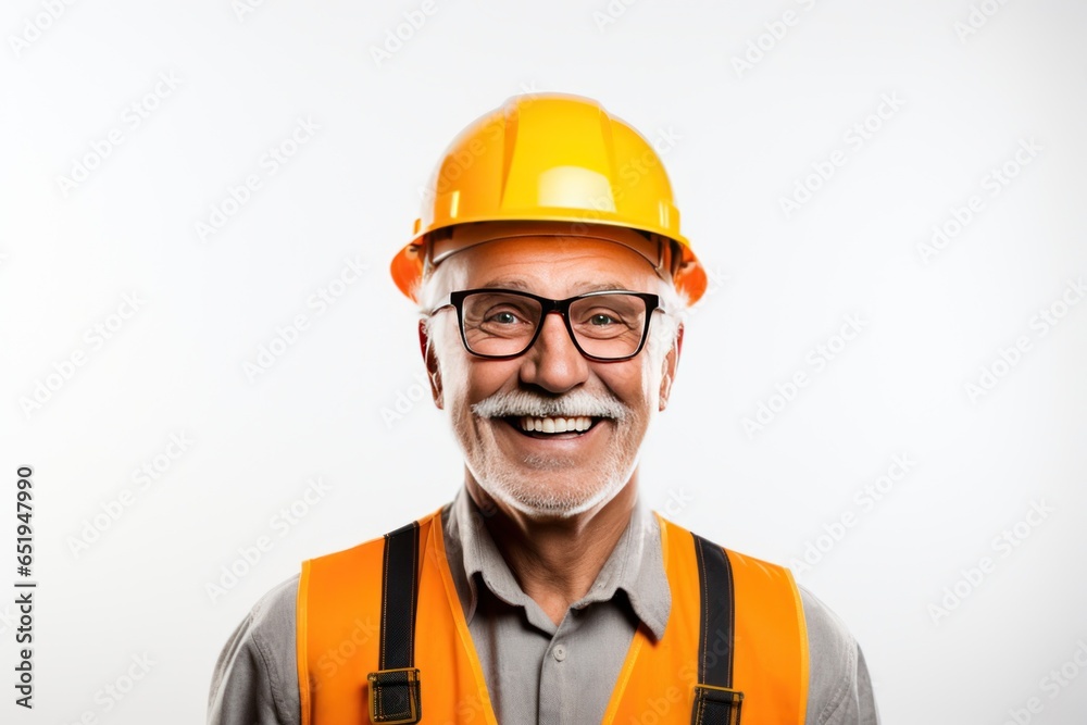 Smart portrait, male senior engineer standing with his arms crossed confidently. Smart portrait, male senior engineer standing with his arms crossed confidently.
