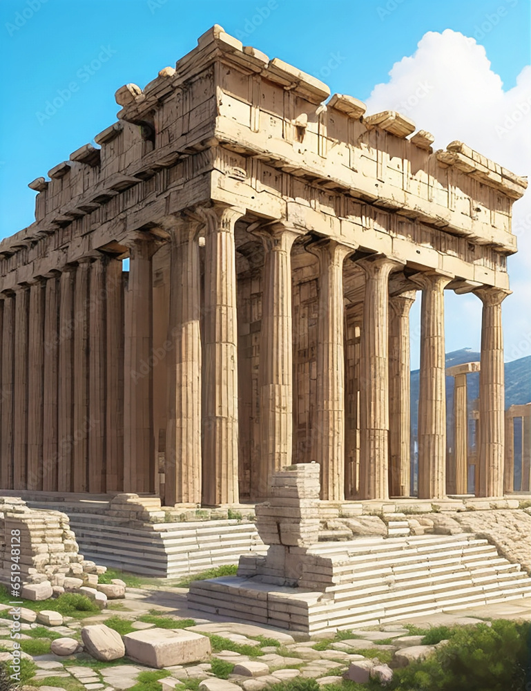 ancient Greek temple