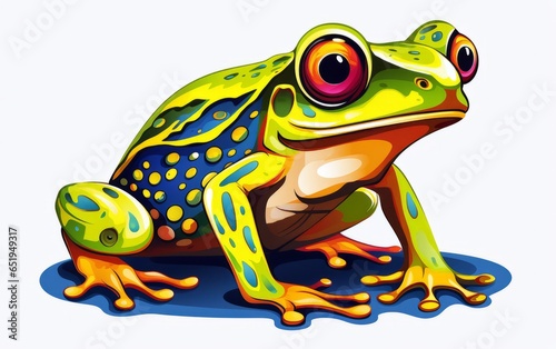 green frog © Mynn Shariff
