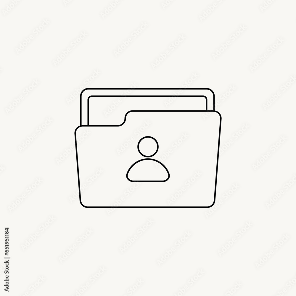 User Profile Folder Icon - Simplify Digital Identity Management and Data Security User Profile Folder Icon - Simplify Digital Identity Management and Data Security