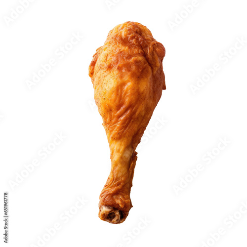 Fried Chicken Drumstick Iso...
