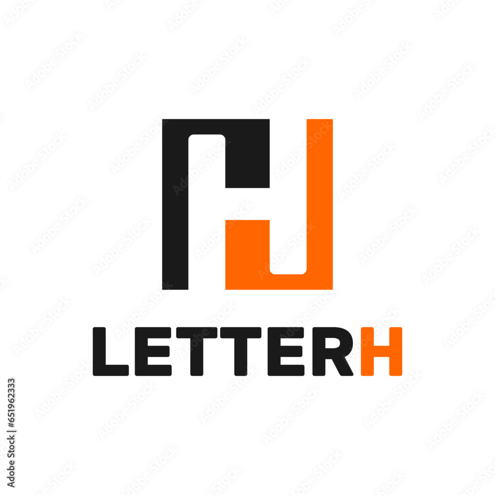 Obraz premium negative space letter G logo template