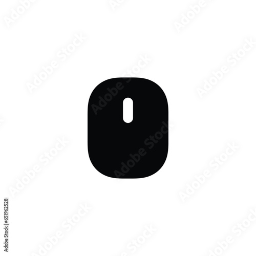 mouse sign on white backgorund. mouse icon vector