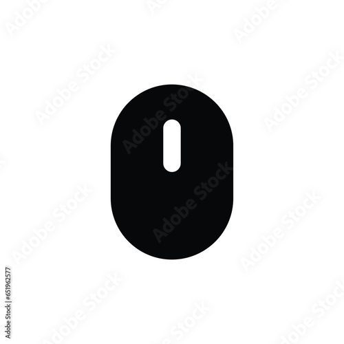 mouse sign on white backgorund. mouse icon vector