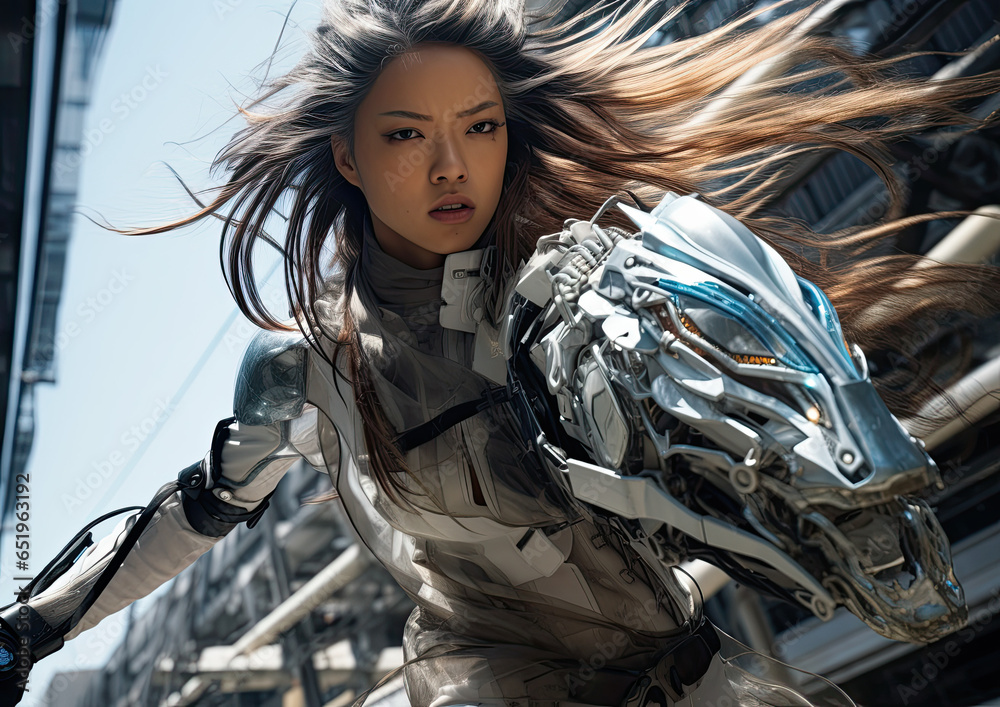 Neo Tokyo Cyberpunk Echoes Characters Generative AI Neo Tokyo Cyberpunk Echoes Characters Generative AI
