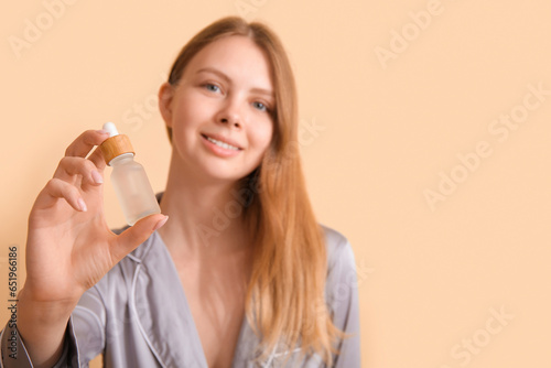 Pretty young woman with cos...