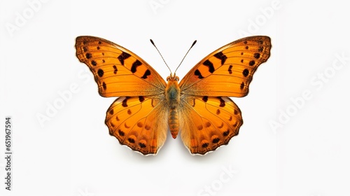 butterfly isolated on white background.Generative AI