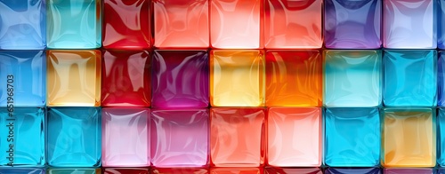 Colorful tile background
