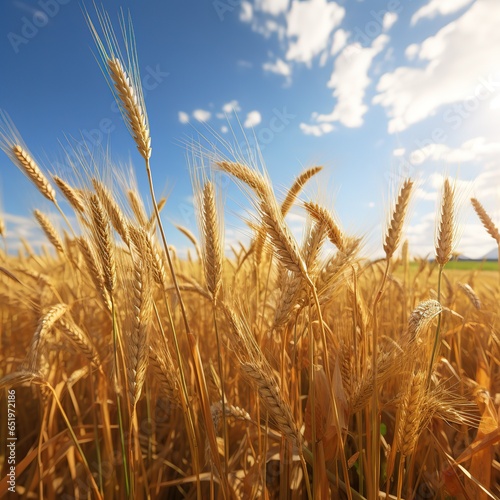 field of wheat that is ready to be harvested  field of wheat