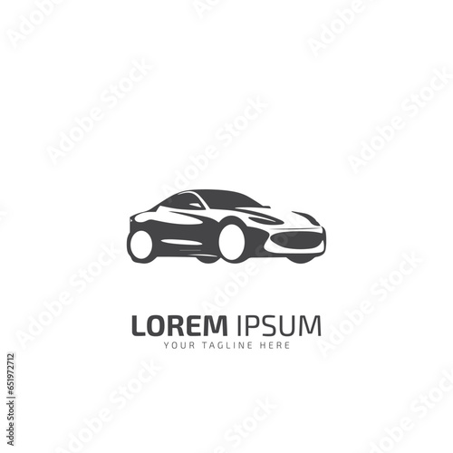 Car Logo Vector Illustration icon design on white background.