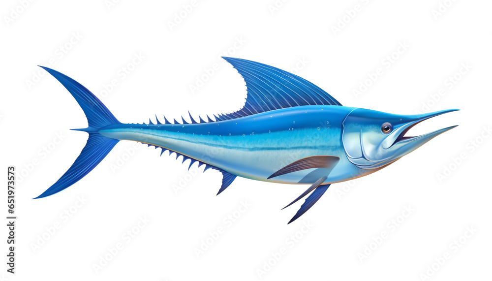 Fototapeta premium fish isolated on transparent background cutout