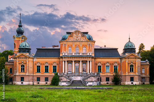 Neo-baroque mansion in Spišský hrhov (Slovakia) photo