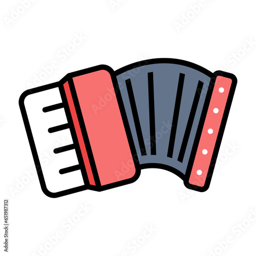 Accordion Color Icon