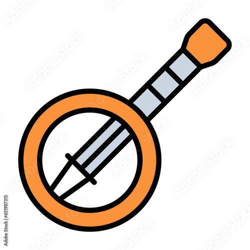 Banjo Color Icon