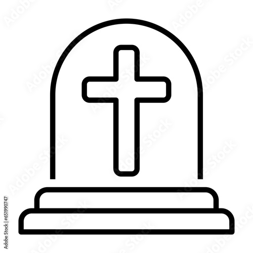 Tomb Cross Icon