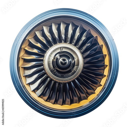 Power in Motion: The Jet Engine - Created with Generative AI Technology  