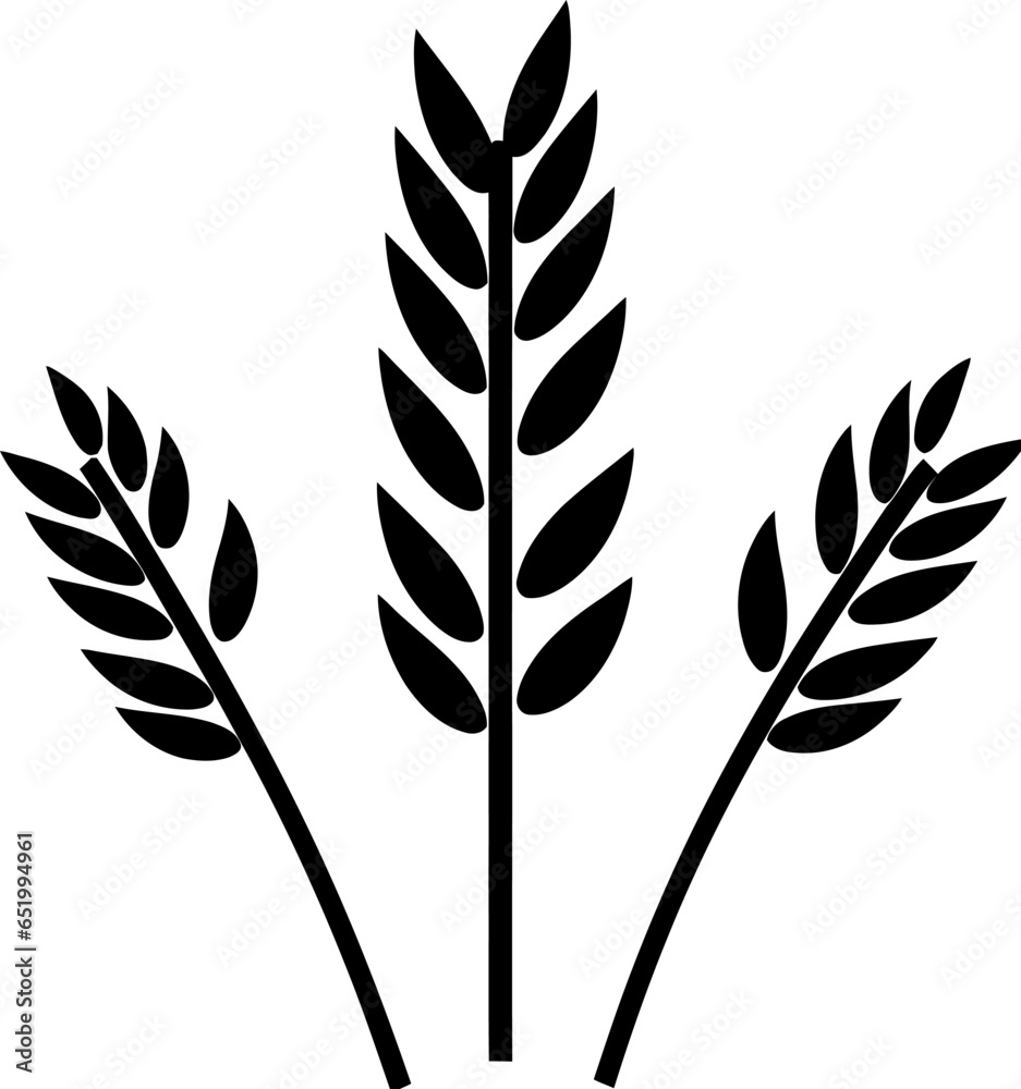 Obraz premium Wheat icon
