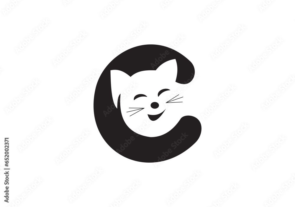 this is cat logo design for your business
