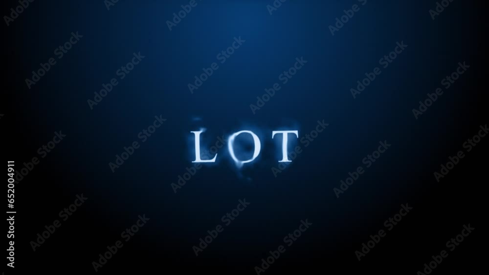Lot Text Background Lot Text Background