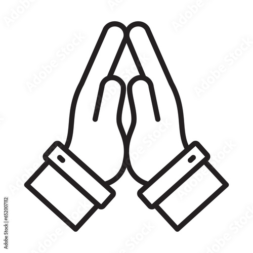 Praying Icon