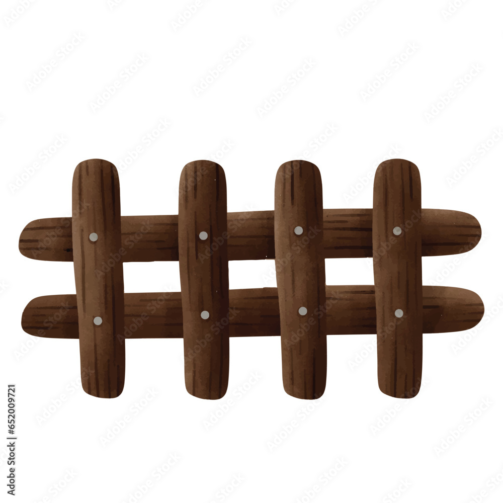 Wooden fence Wooden fence