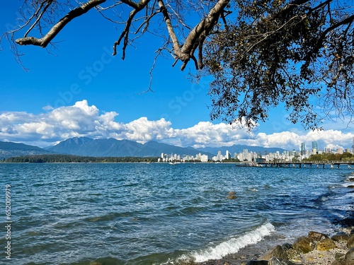 Downtown Vancouver from Kitsilano Beach