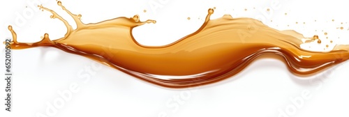 An Image Of Caramel Splash Presented As An Isolated Cutout