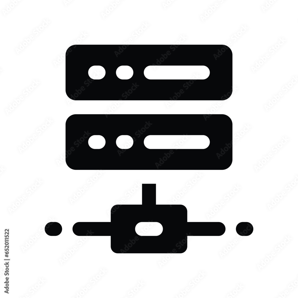server solid icon. vector icon for your website, mobile, presentation, and logo design. server solid icon. vector icon for your website, mobile, presentation, and logo design.