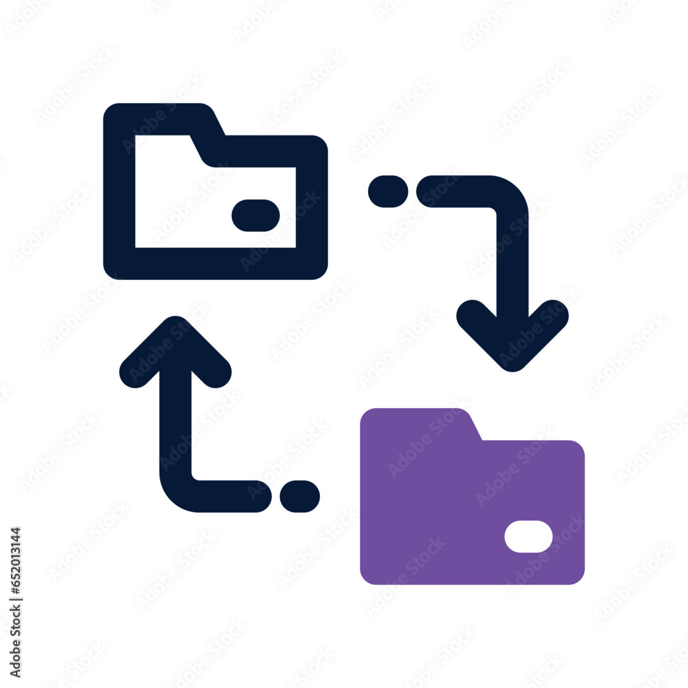 folder share dual tone icon. vector icon for your website, mobile, presentation, and logo design. folder share dual tone icon. vector icon for your website, mobile, presentation, and logo design.