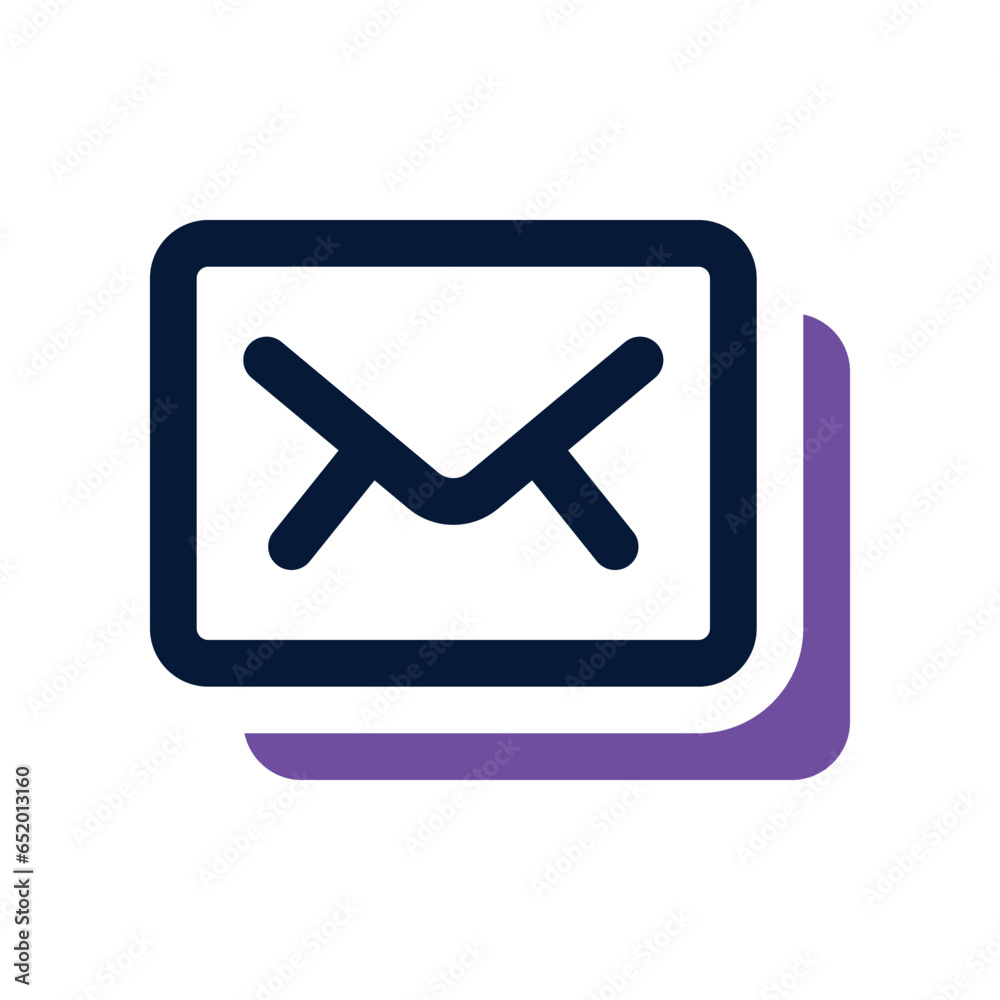 email dual tone icon. vector icon for your website, mobile, presentation, and logo design. email dual tone icon. vector icon for your website, mobile, presentation, and logo design.