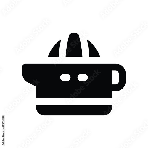squeezer solid icon. vector icon for your website, mobile, presentation, and logo design.