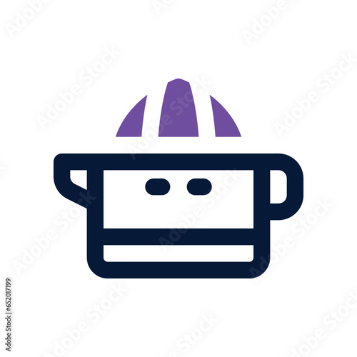 squeezer dual tone icon. vector icon for your website, mobile, presentation, and logo design.