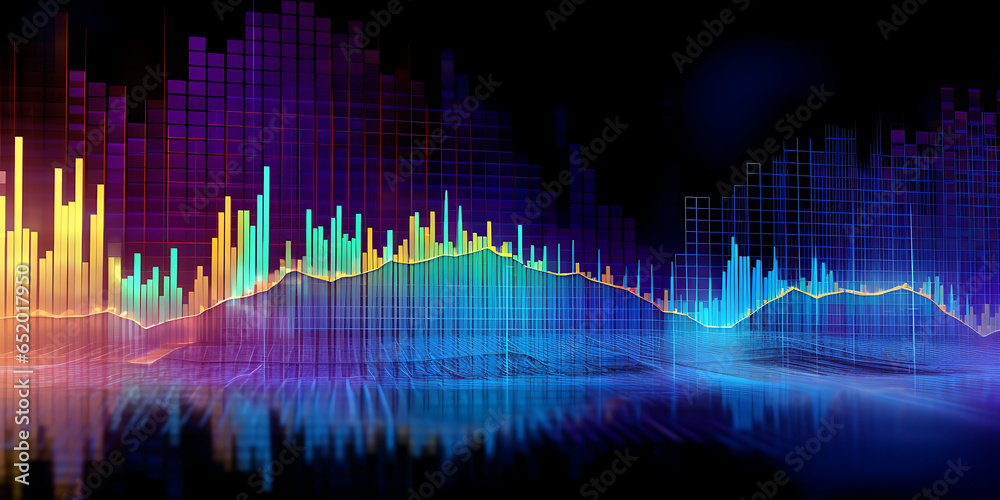 stock charts, stock investments, generative AI stock charts, stock investments, generative AI