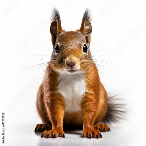 Squirrel (Sciurus vulgaris), ai generated © David Brown