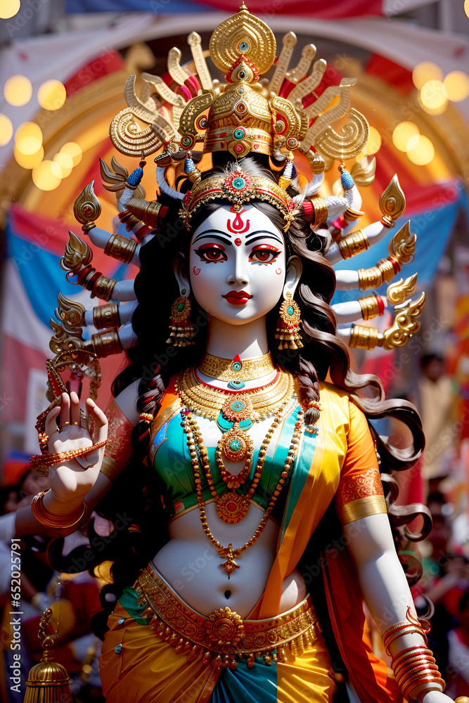 Maa Durga Statue, Goddess of Hinduism