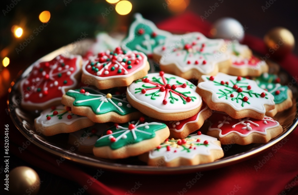 Christmas Cookies With Sprinkles Christmas Cookies With Sprinkles