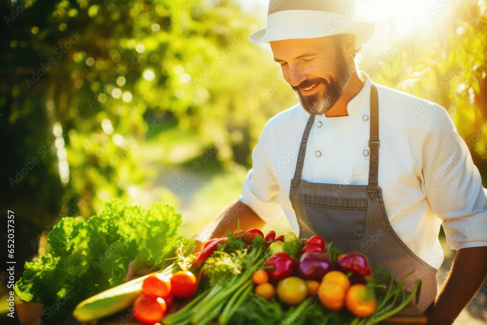 Chef's Garden Bounty: Fresh Veggie Harvest Chef's Garden Bounty: Fresh Veggie Harvest