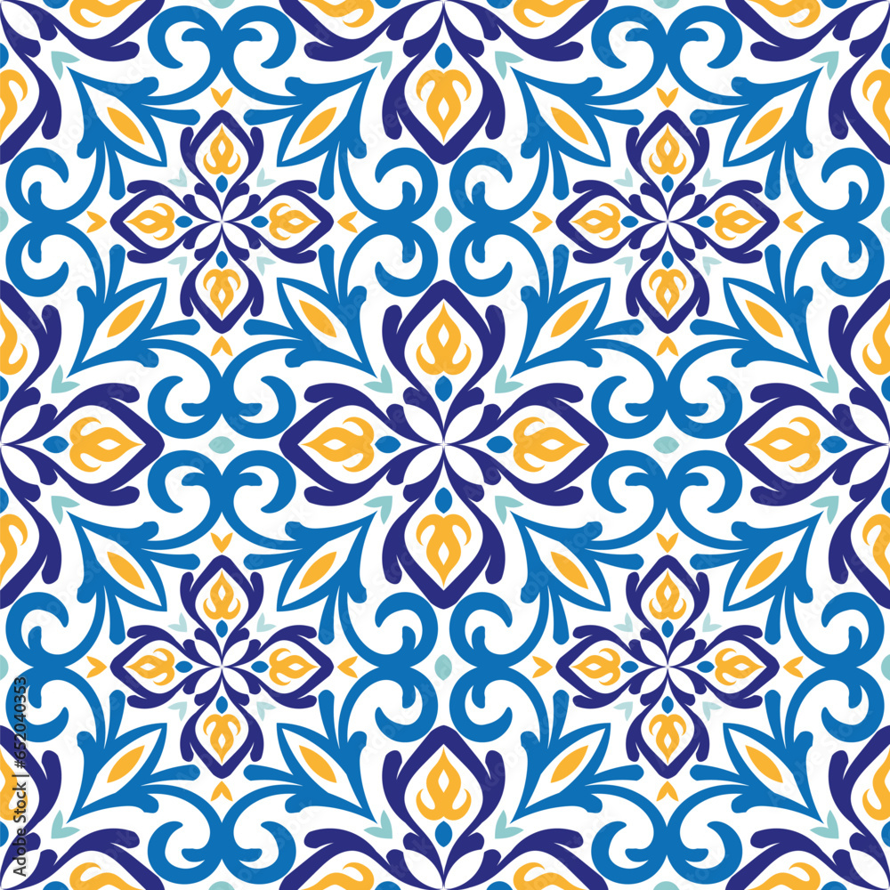 Arabic seamless pattern with mandalas. Indian, islamic motifs. Endless background for print for fabric, kitchen towels, ceramic tiles, packaging. Arabic seamless pattern with mandalas. Indian, islamic motifs. Endless background for print for fabric, kitchen towels, ceramic tiles, packaging.