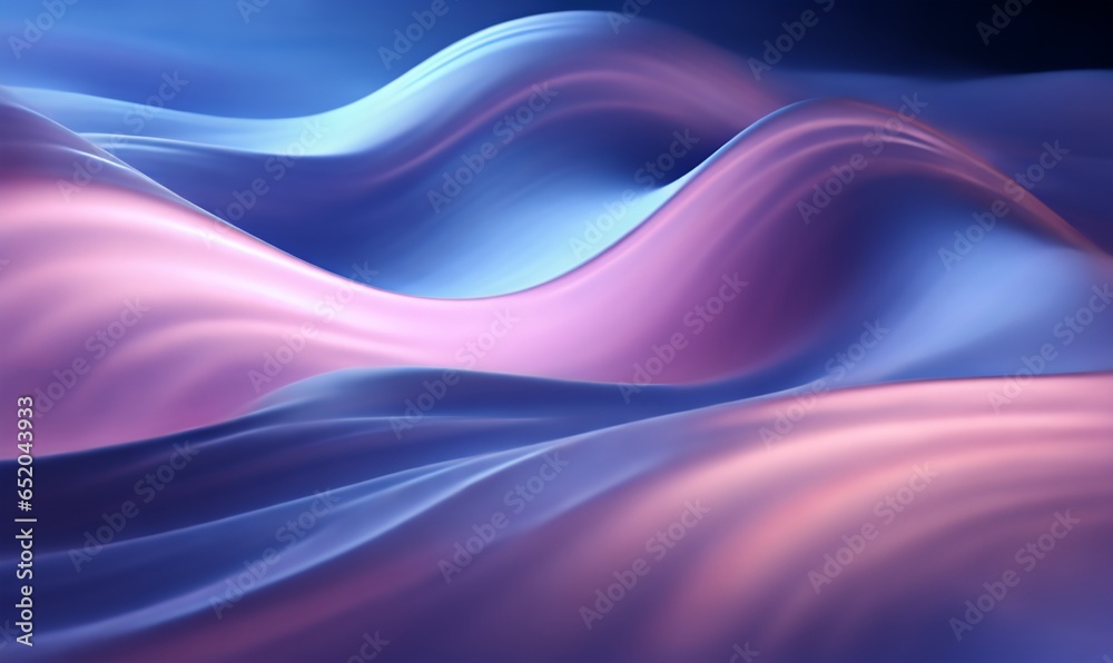 abstract background with waves in blue and purple. Various use. Generative AI abstract background with waves in blue and purple. Various use. Generative AI