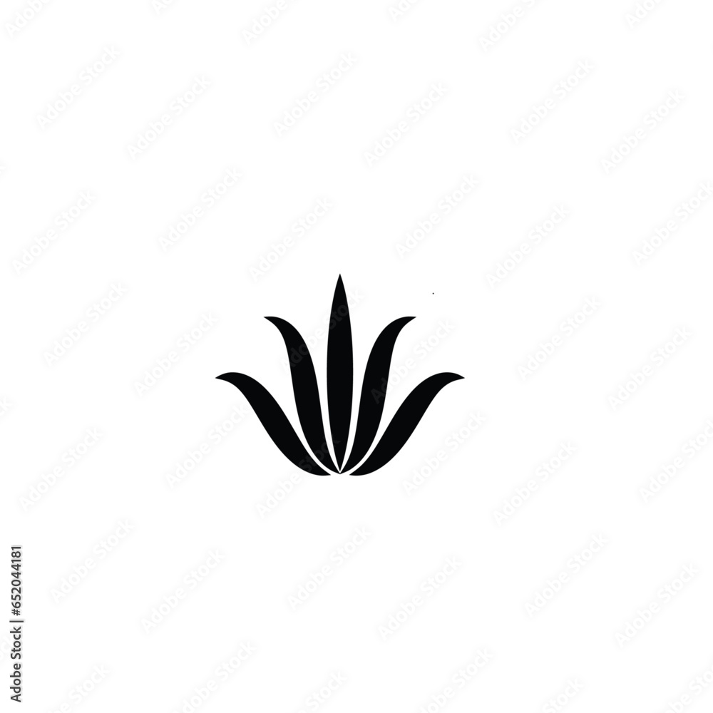 Aloe vera plant vector art